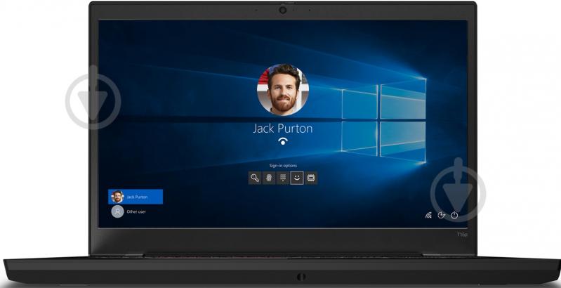 Ноутбук Lenovo ThinkPad T15p Gen 1 15,6" (20TN0019RA) black - фото 11