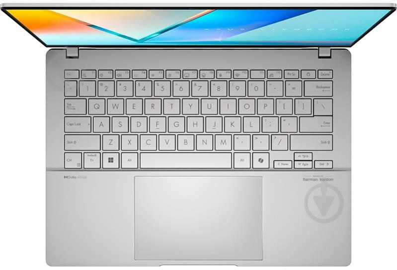 Ноутбук Asus VivoBook S 14 M5406NA-QD080 14" (90NB1491-M005V0) cool silver - фото 7 Ноутбук Asus VivoBook S 14 M5406NA-QD080 14" (90NB1491-M005V0) cool silver - фото 7