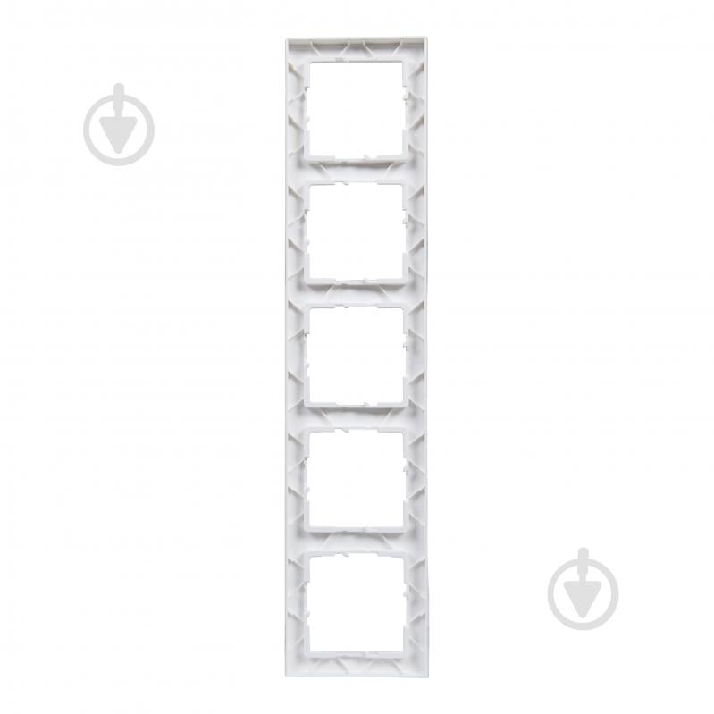 Рамка пятиместная Legrand Suno универсальная белый 721505 - фото 3