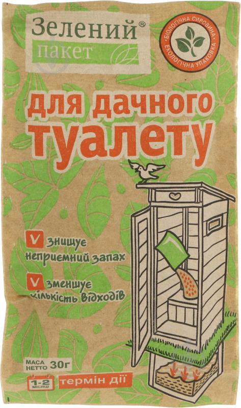 Засіб Зеленый пакет для дачного туалету 6 шт. - фото 2