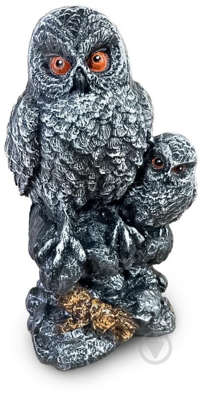 Скульптура садовая Сова семья - фото 1