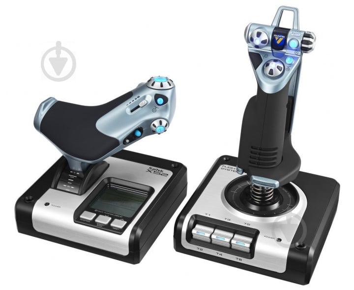 Игровой манипулятор Logitech G SAITEK X52 FLIGHT CONTROL SYSTEM USB X52 FLIGHT CONTROL SYSTEM - фото 9