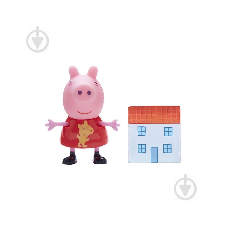 Фігурка Peppa Pig Пеппа з ляльковим будиночком - фото 1