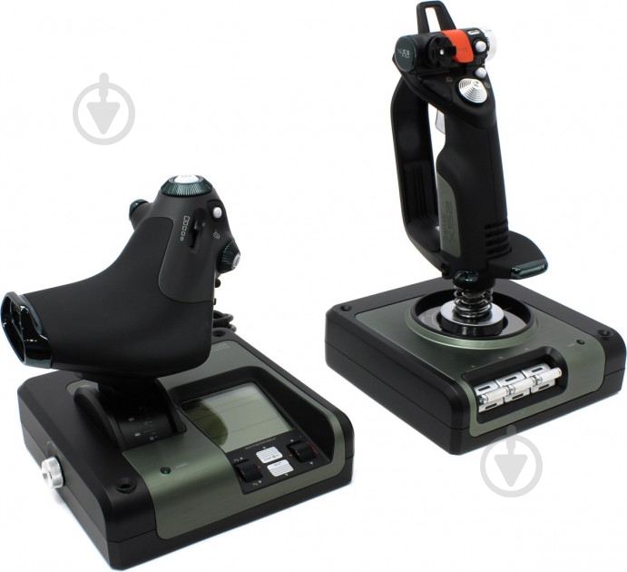 Игровой манипулятор Logitech G SAITEK X52 PRO FLIGHT CONTROL SYSTEM USB X52 PRO FLIGHT CONTROL SYSTEM - фото 1