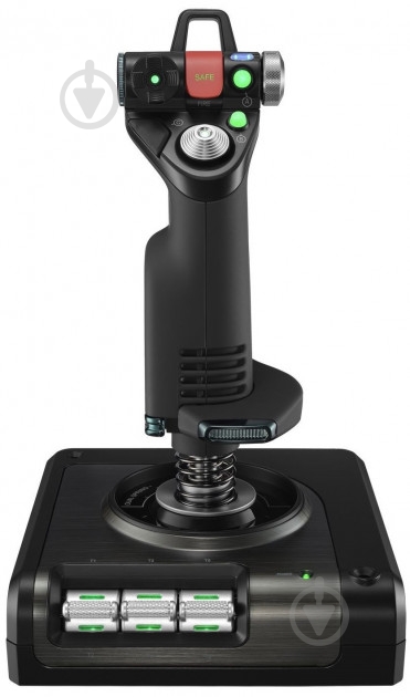 Игровой манипулятор Logitech G SAITEK X52 PRO FLIGHT CONTROL SYSTEM USB X52 PRO FLIGHT CONTROL SYSTEM - фото 2