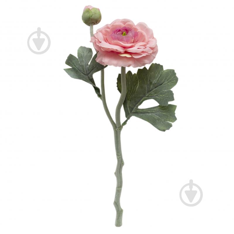 Квітка штучна Жовтець 35 рожевий Девілон - фото 1 Квітка штучна Жовтець 35 рожевий Девілон - фото 1