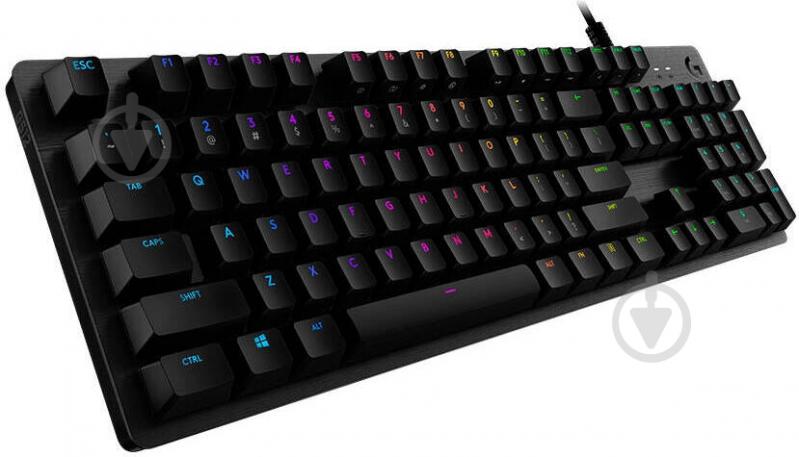 Клавиатура Logitech G512 Carbon Lightsync RGB Mechanical (920-009351) black - фото 1