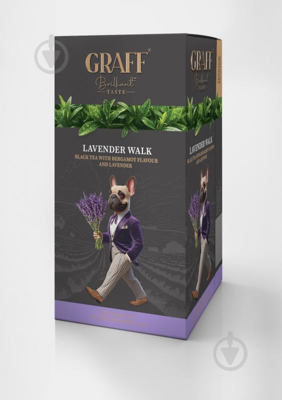 Чай чорний Graff Lavender walk 20 шт. 30 г - фото 2