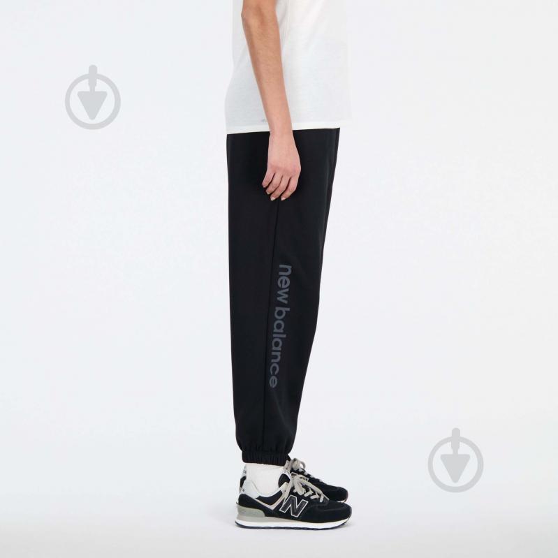 Брюки New Balance RELENTLESS PERFORMANCE FLEECE JOGGER WP33188BK р. M черный - фото 3