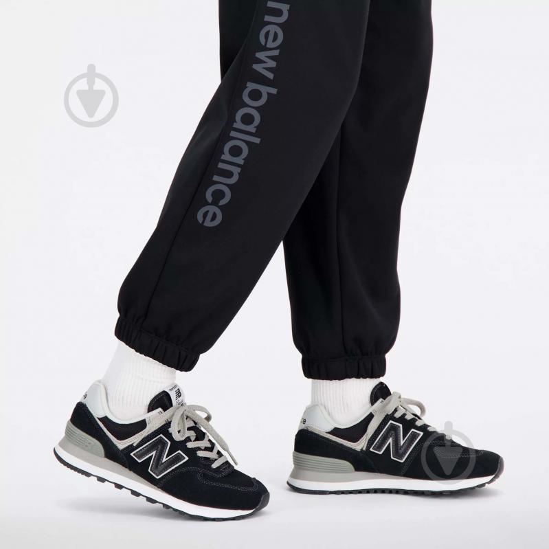 Брюки New Balance RELENTLESS PERFORMANCE FLEECE JOGGER WP33188BK р. M черный - фото 6