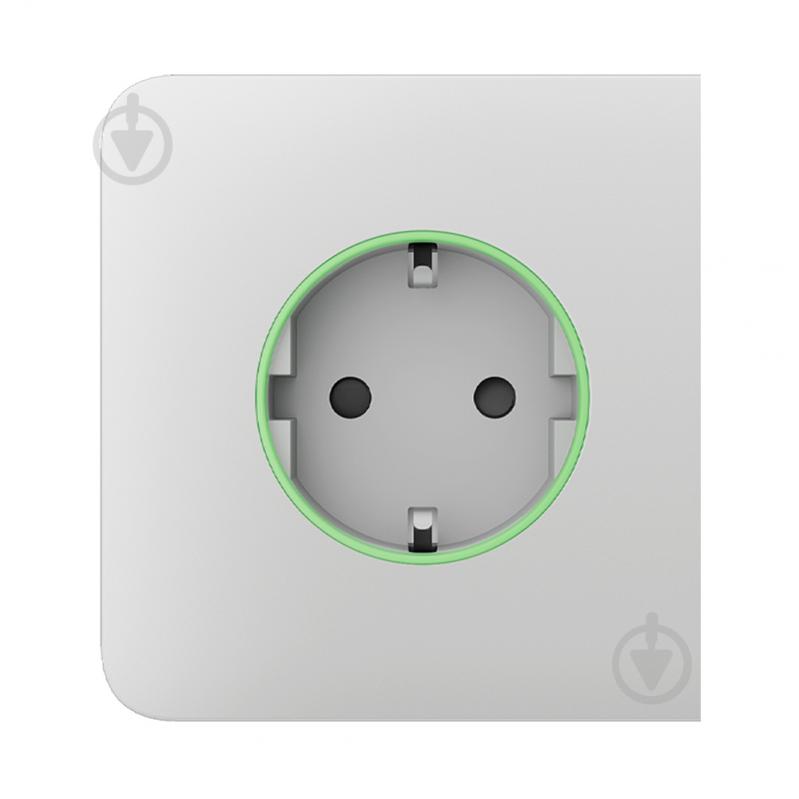 Панель центральная Ajax CenterCover (smart) [type F] для встроенной розетки Outlet Jeweller белый - фото 1