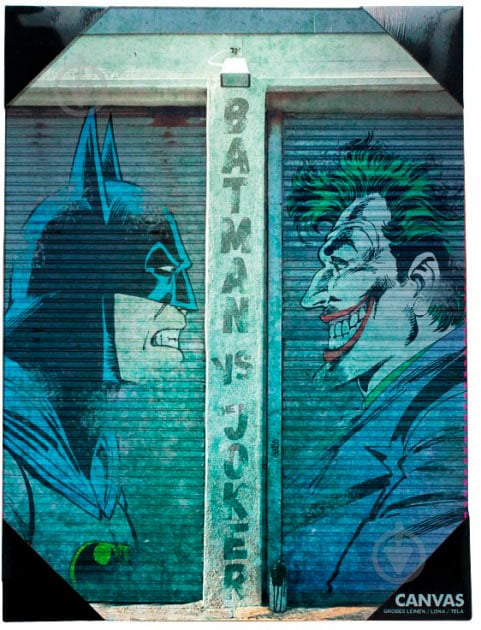 Картина FSD Abystyle DC Comics - Canvas Batman vs Joker (ABYDCO460) - фото 1