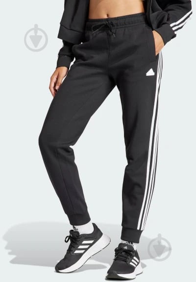 Брюки Adidas W FI 3S REG PT IN9479 р. M черный - фото 2