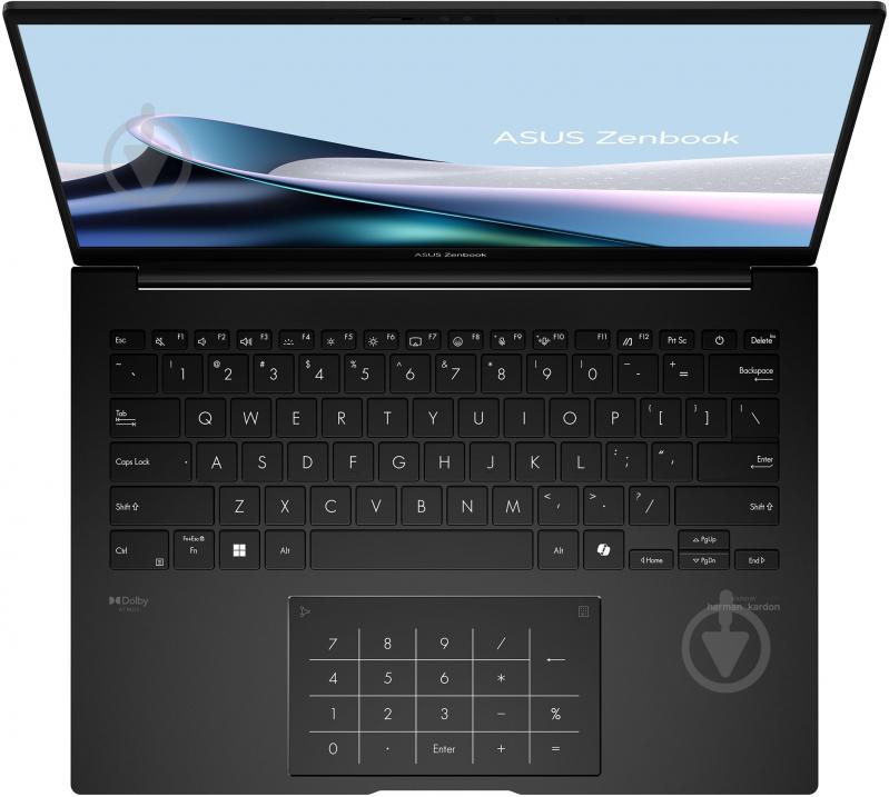Ноутбук Asus Zenbook 14 UM3406KA-QD149W 14" (90NB14U1-M00940) jade black - фото 4 Ноутбук Asus Zenbook 14 UM3406KA-QD149W 14" (90NB14U1-M00940) jade black - фото 4