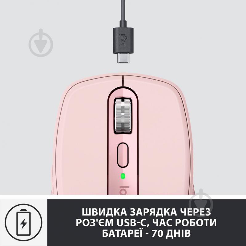 Мышь Logitech MX Anywhere 3 Rose (L910-005990) - фото 5