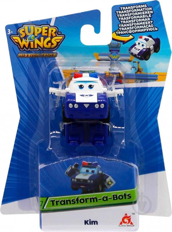 Игрушка-трансформер Super Wings Kim EU730033 - фото 1