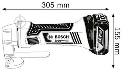 Bosch Professional GSC 18V-16 0601926200 - фото 4