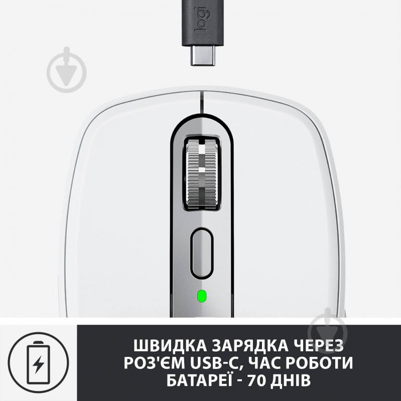 Мышь Logitech MX Anywhere 3 for Mac Pale Grey (L910-005991) - фото 5