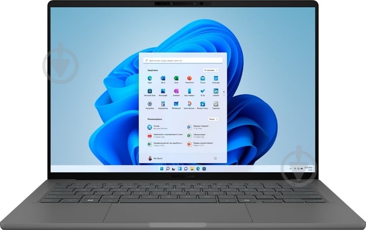 Ноутбук Asus Zenbook A14 UX3407QA-QD002W 14" (90NB1502-M00FA0) iceland gray - фото 1