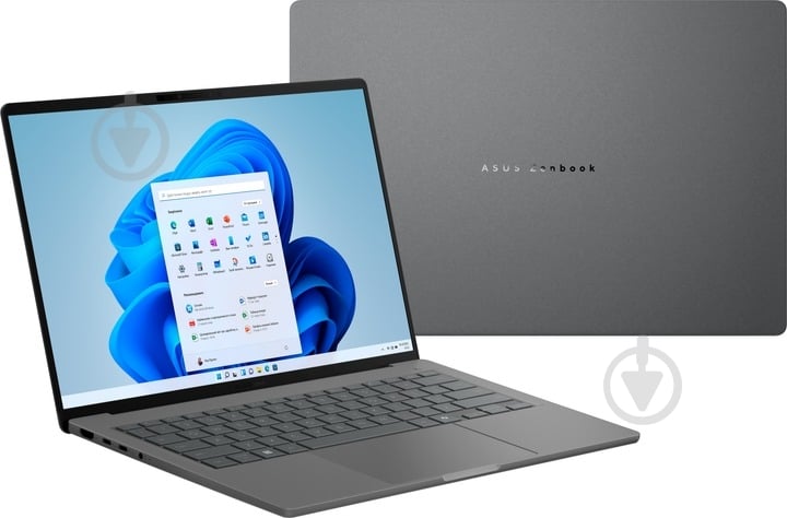 Ноутбук Asus Zenbook A14 UX3407QA-QD002W 14" (90NB1502-M00FA0) iceland gray - фото 7