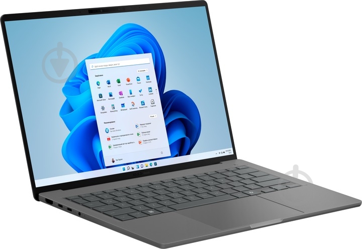 Ноутбук Asus Zenbook A14 UX3407QA-QD002W 14" (90NB1502-M00FA0) iceland gray - фото 3