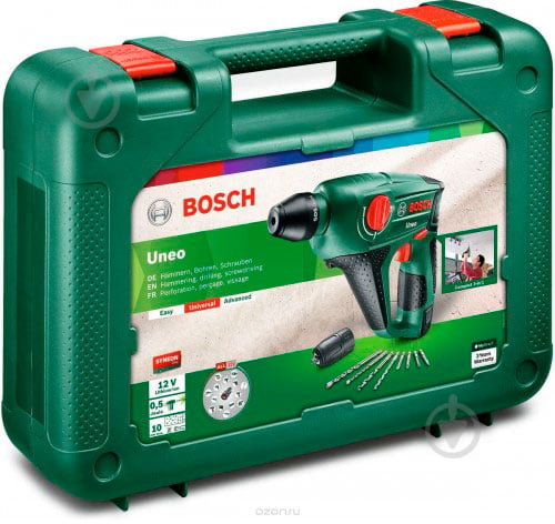 Перфоратор Bosch Uneo 12 В 0603984027 - фото 15