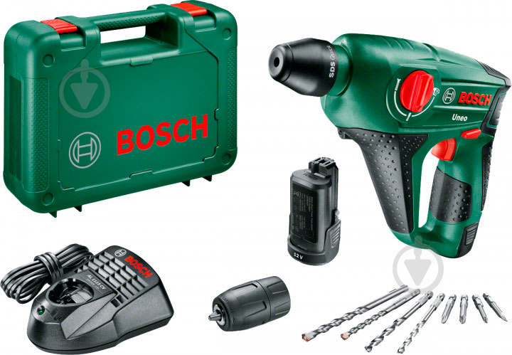 Перфоратор Bosch Uneo 12 В 0603984027 - фото 14