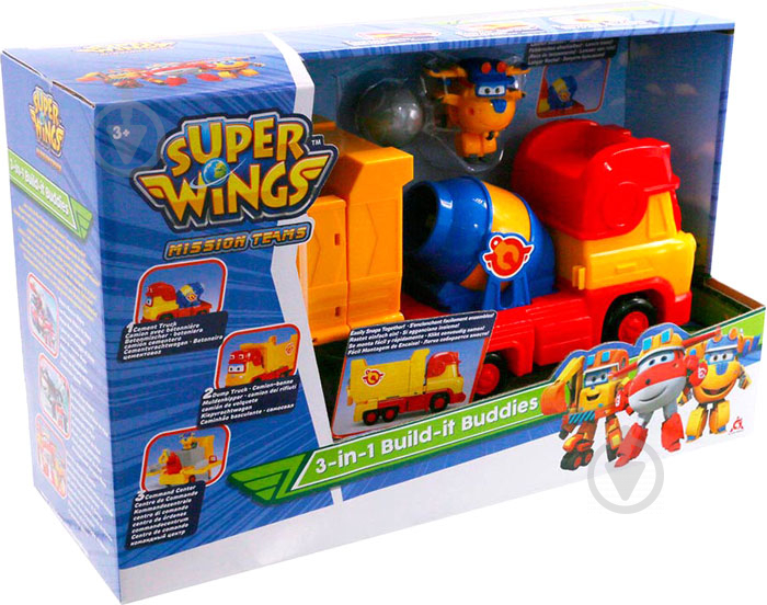 Игровой набор Super Wings трансформер 3 в 1 EU730814 - фото 4