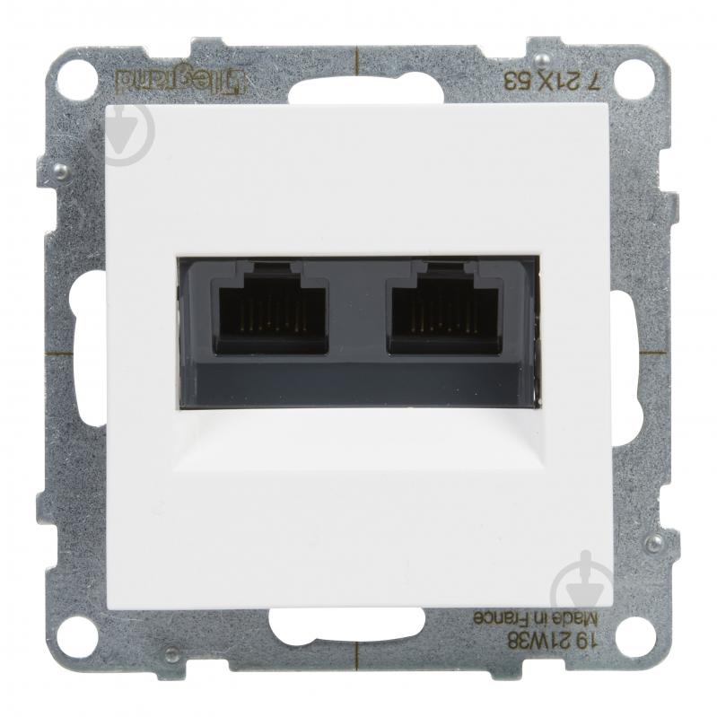 Розетка комп’ютерна Legrand Suno IP20 білий 721153 - фото 2