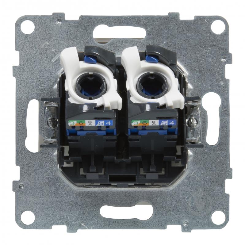 Розетка комп’ютерна Legrand Suno IP20 білий 721153 - фото 5