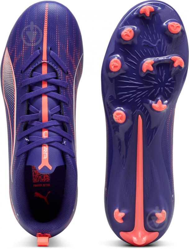 Бутси Puma ULTRA 5 PLAY FG/AG JR 10769501 р.35 різнокольоровий - фото 6