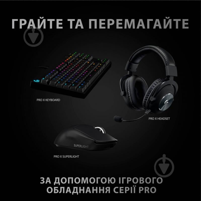 Мышка Logitech G Pro X Superlight Wireless Black (L910-005880) - фото 9