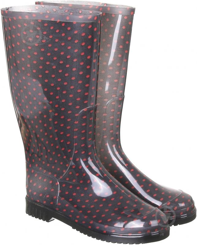 Сапоги Alisa Line р.39 красный горох - фото 1