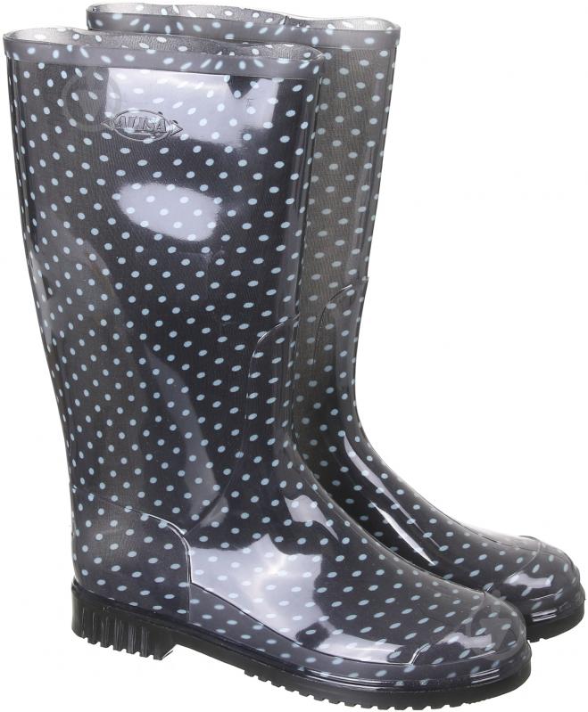 Сапоги Alisa Line р.38 голубой горох - фото 1