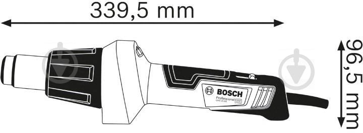 Фен строительный Bosch Professional GHG 20-60 06012A6400 - фото 6