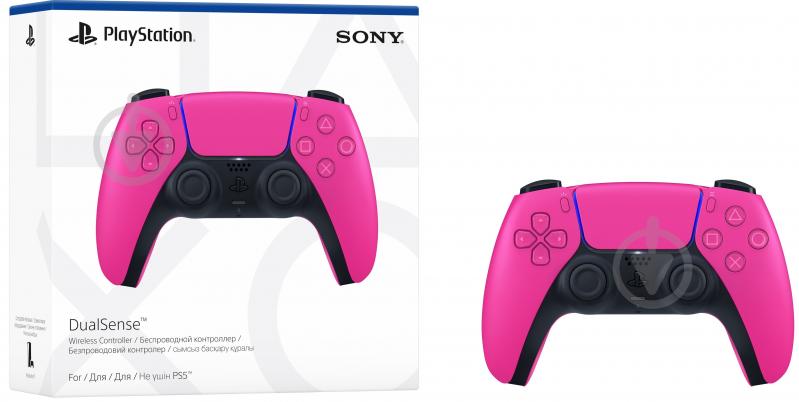 Геймпад беспроводной Sony DualSense для PS5 (1000050251) pink - фото 6