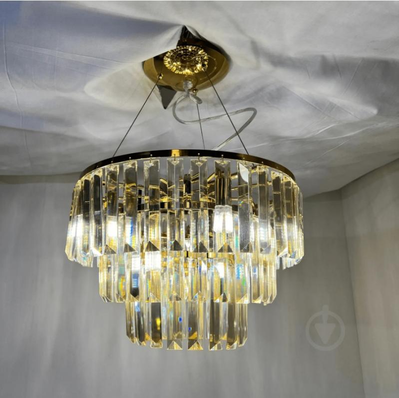 Люстра подвесная EVT Lighting Dzhena 9xG9 кристальный/золото Fi-175056/9P GD - фото 1 Люстра подвесная EVT Lighting Dzhena 9xG9 кристальный/золото Fi-175056/9P GD - фото 1