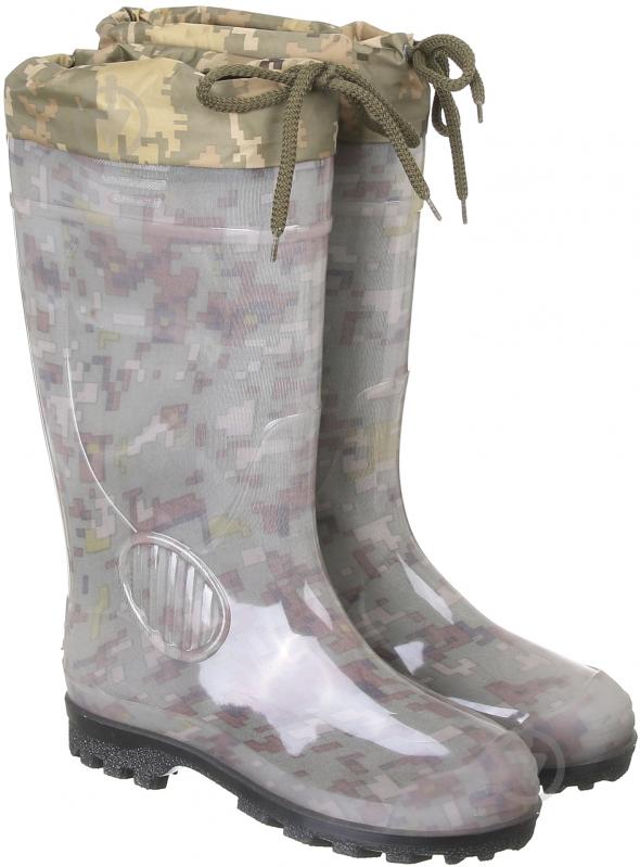 Сапоги Alisa Line для охоты и рыбалки р.45 пиксель - фото 1