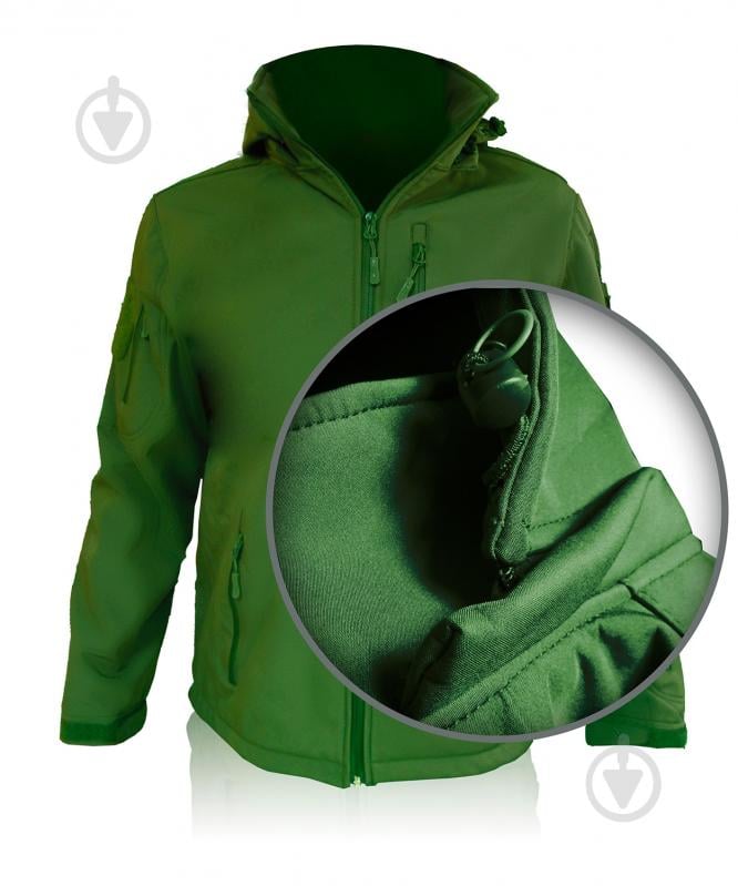 Куртка мужская 1991 ТМ Softshell 43804-7-XXL р.2XL olive - фото 5