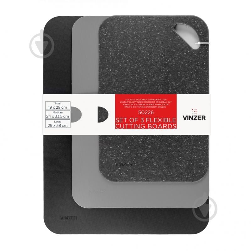 Набір кухонних дощок Vinzer 3 шт. 89226 - фото 2