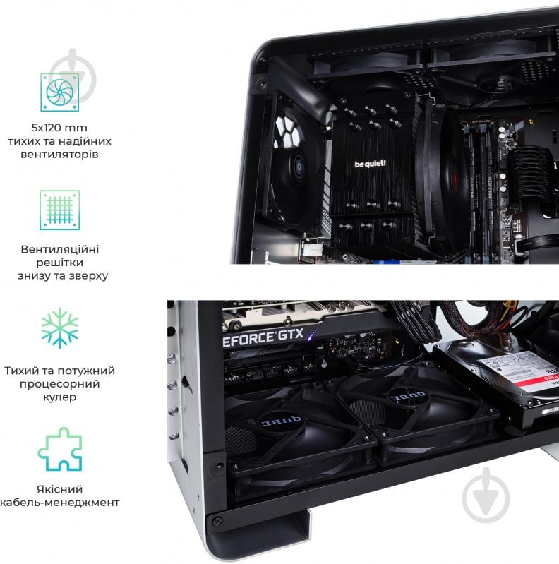 Рабочая станция Artline WorkStation W95 (W95v01) silver - фото 10