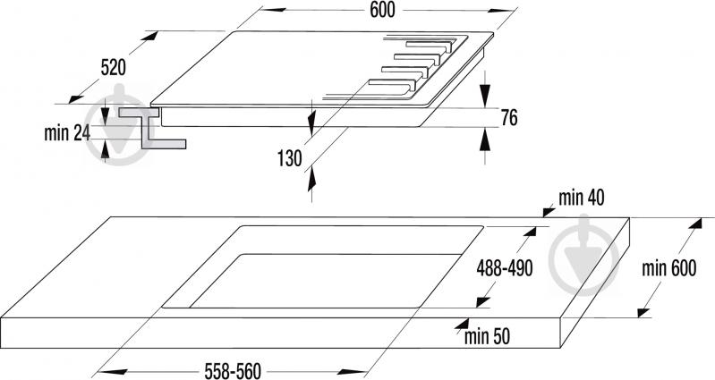 Варочная поверхность газовая Gorenje GW641W - фото 3