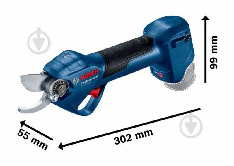 Секатор акумуляторний Bosch Professional Pro Pruner (06019K1021) - фото 8