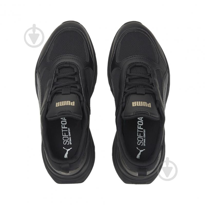 Кросівки жіночі демісезонні Puma Cassia 38464702 р.41 чорні - фото 4