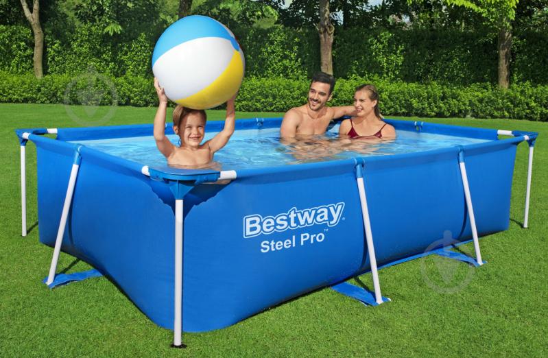 Бассейн каркасный Bestway 56403 259х170х61 см 2300 л - фото 3