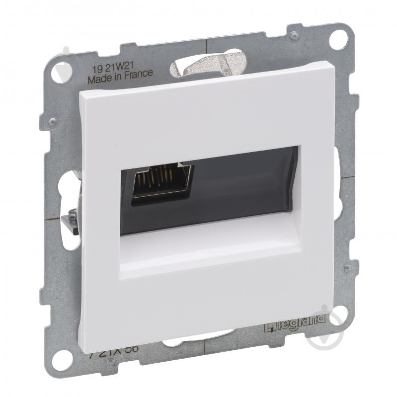 Розетка компьютерная Legrand Suno IP20 белый 721156 - фото 1