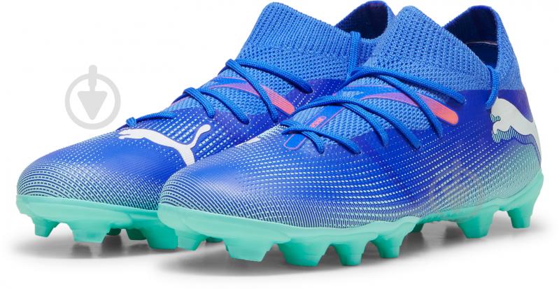 Бутси Puma FUTURE 7 MATCH FG/AG JR 10794501 р.37 різнокольоровий - фото 6