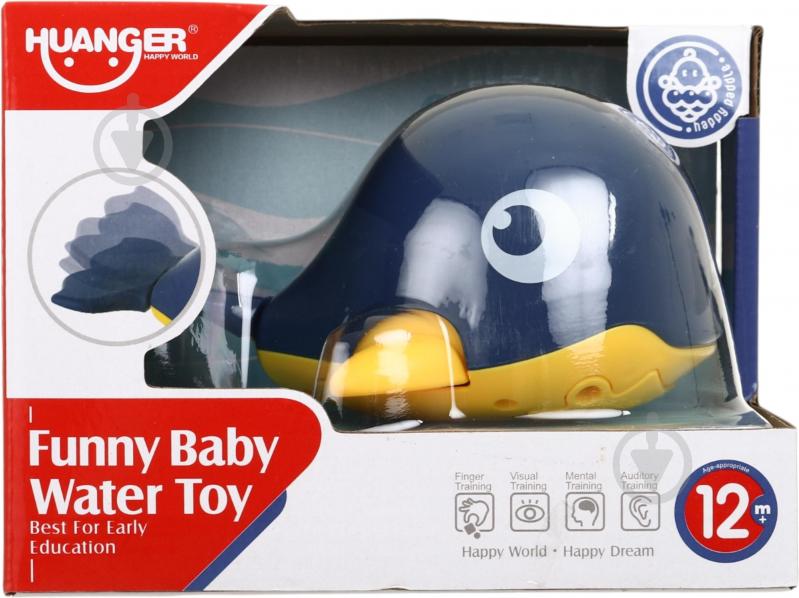Игрушка развивающая Huanger Кит HE0286 - фото 4 Игрушка развивающая Huanger Кит HE0286 - фото 4