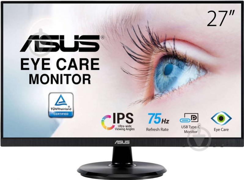 Монитор Asus VA27DCP 27" (90LM06H5-B01370) - фото 1 Монитор Asus VA27DCP 27" (90LM06H5-B01370) - фото 1