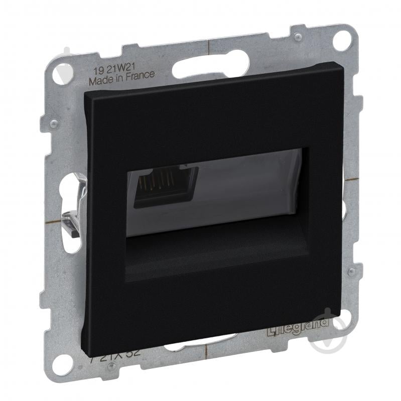 Розетка компьютерная Legrand Suno IP20 черный 721452 - фото 1 Розетка компьютерная Legrand Suno IP20 черный 721452 - фото 1